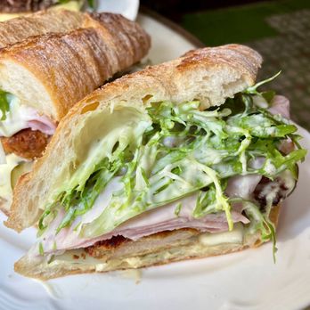 La Bonne Vache - Baguette Chicken Cordon Bleu Sandwich - French Near Me - Washington, DC, District of Columbia La Bonne Vache - Baguette Chicken Cordon Bleu Sandwich - French Near Me - Washington, DC, District of Columbia