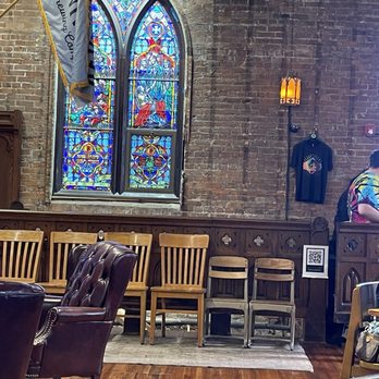 Great Revivalist Brewery - Beautiful church atmosphere - Breweries Near Me - Clinton, Iowa