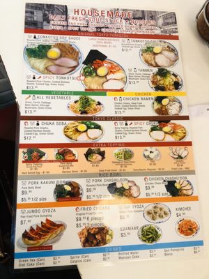 Menu photo 5 VENICE RAMEN Marina Del Rey, CA