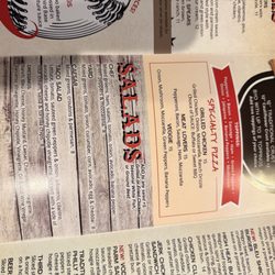 Third Base Pint House - Menu