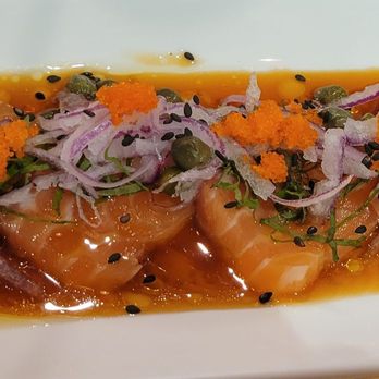 Zushi Bistro - Salmon sashimi appetizer - Sushi Bars Near Me - Virginia Beach, Virginia Zushi Bistro - Salmon sashimi appetizer - Sushi Bars Near Me - Virginia Beach, Virginia
