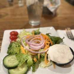 Marblehead Chowder House - A great, fresh side salad that came with my entrée with their amazing homemade blue cheese