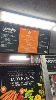 Menu photo 2 Taqueria El Sabrosito Bellflower, CA Menu photo 2 Taqueria El Sabrosito Bellflower, CA