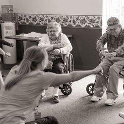 Kingston Residence of Perrysburg - Group Exercise Class at Kingston Residence of Perrysburg