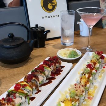 Amakara - California Deluxe Roll & Klondike Express Roll - Sushi Bars Near Me - Dublin, California Amakara - California Deluxe Roll & Klondike Express Roll - Sushi Bars Near Me - Dublin, California