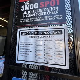 Smog services Smog services