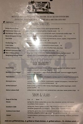 Menu photo 2 Harvest Moon Cafe Rome, GA