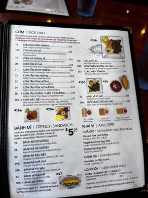 Menu photo 8 Pho Bac Chamblee, GA