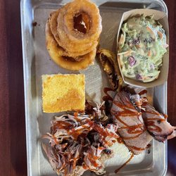 Sugar Creek Barbeque - 2 meat platter and 2 sides