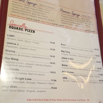 COMO's Restaurant - Pizza menu - Pizza Near Me - Ferndale, Michigan