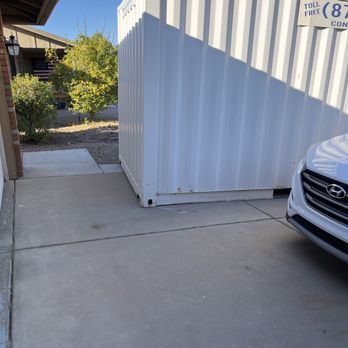 AZ Containers - This shows how he parked that container with my car in the driveway and he brought it right up to the house. Remember, that was Shawn!!!! - Shipping Centers Near Me - Phoenix, Arizona AZ Containers - This shows how he parked that container with my car in the driveway and he brought it right up to the house. Remember, that was Shawn!!!! - Shipping Centers Near Me - Phoenix, Arizona