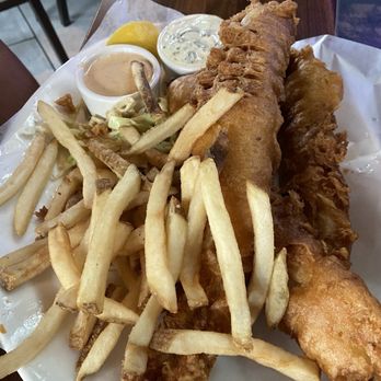 Yard House - Beer-Battered Fish & Chips - New American Near Me - San Antonio, Texas