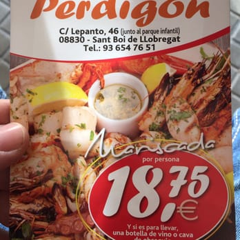 Perdigón - Seafood Near Me - Sant Boi de Llobregat, B Perdigón - Seafood Near Me - Sant Boi de Llobregat, B