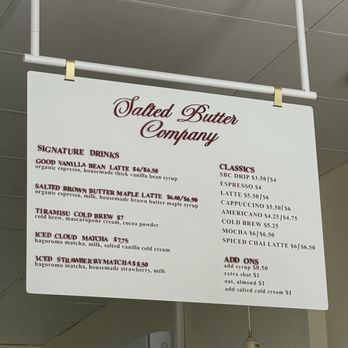 Salted Butter - Desserts Near Me - Pasadena, California Salted Butter - Desserts Near Me - Pasadena, California