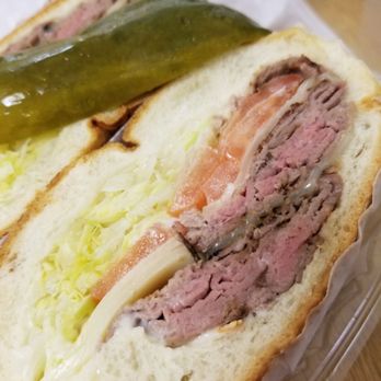 The Deli Deli - Roast beef sandwich on a roll - Delis Near Me - New York, New York The Deli Deli - Roast beef sandwich on a roll - Delis Near Me - New York, New York