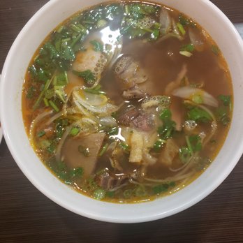 ZEN Noodle Bar - Spicy Beef Noodle Soup ($14) (Bun Bo Hue) - Vietnamese Near Me - TEMPLE TERR, Florida ZEN Noodle Bar - Spicy Beef Noodle Soup ($14) (Bun Bo Hue) - Vietnamese Near Me - TEMPLE TERR, Florida