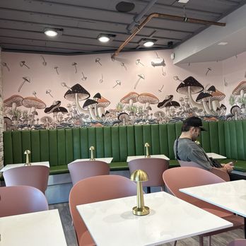 Simply Shroom Cafe - Mural on the wall - Coffee & Tea Near Me - Scottsdale, Arizona