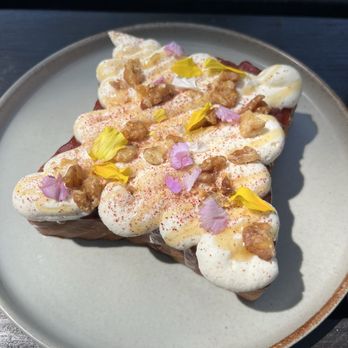 Scorpio Coffee - strawberry miso toast - Coffee & Tea Near Me - Sacramento, California Scorpio Coffee - strawberry miso toast - Coffee & Tea Near Me - Sacramento, California