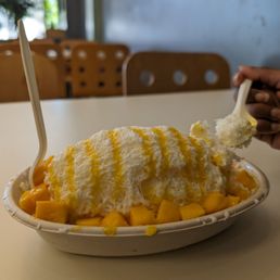 Korean Bingsoo Mango Korean Bingsoo Mango