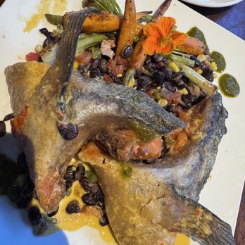 River House - King Salmon "collar cut" - New American Near Me - Louisville, Kentucky