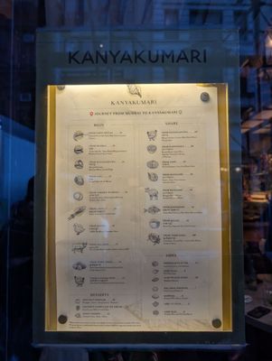 Menu photo 6 Kanyakumari New York, NY