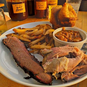 Salt + Smoke - Bestie combo with brisket and pork. - Bars Near Me - Saint Louis, Missouri Salt + Smoke - Bestie combo with brisket and pork. - Bars Near Me - Saint Louis, Missouri