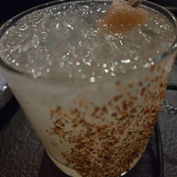 Hidden Bar - Delicious Thai Chili Ginger Margarita ($13) - Speakeasies Near Me - Houston, Texas