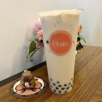 Crafti Tea & Mocktail - earl gray milk tea with boba - Bubble Tea Near Me - Mesa, Arizona