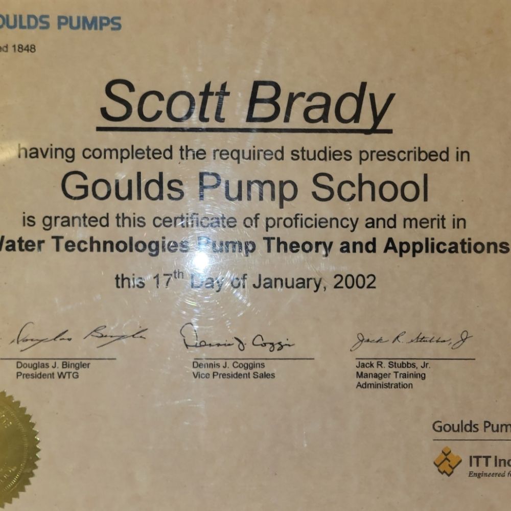 Slide of Brady Plumbing