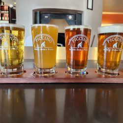Piccino Wood Oven Pizza - Flights for days - a great way to enjoy our beers on tap!