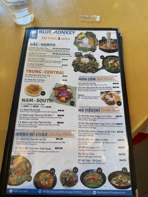 Menu photo 8 Blue Monkey Cafe & Restaurant San Jose, CA Menu photo 8 Blue Monkey Cafe & Restaurant San Jose, CA