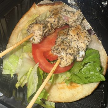 The Mad Greek - Chicken Shawarma Wrap - Greek Near Me - Baker, California The Mad Greek - Chicken Shawarma Wrap - Greek Near Me - Baker, California