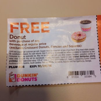 Dunkin' - Coupon...that didn't work?! - Donuts Near Me - Cary, North Carolina Dunkin' - Coupon...that didn't work?! - Donuts Near Me - Cary, North Carolina