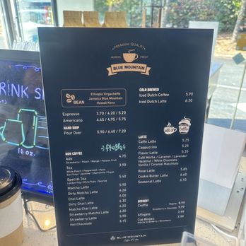 Blue Mountain Coffee Roasters - Menu - Coffee & Tea Near Me - Suwanee, Georgia Blue Mountain Coffee Roasters - Menu - Coffee & Tea Near Me - Suwanee, Georgia
