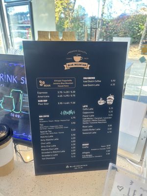 Menu photo 2 Blue Mountain Coffee Roasters Suwanee, GA Menu photo 2 Blue Mountain Coffee Roasters Suwanee, GA
