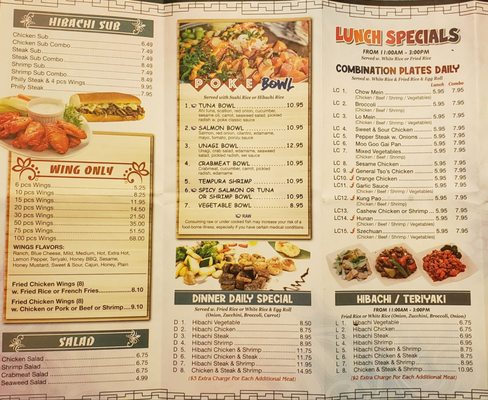 Menu photo 3 C&Z Grill Graham, NC