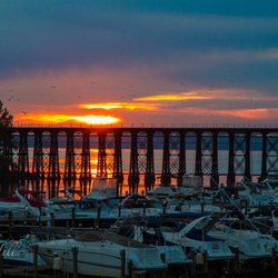 Hampton's Landing Marina - Beautiful Sunsets are frequent here.