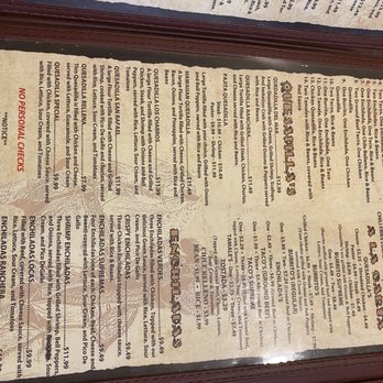 Los Charros - Menu - Mexican Near Me - Petal, Mississippi