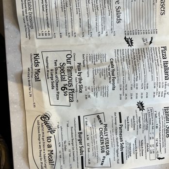 Giuseppi’s Pizza Plus - the menu - Pizza Near Me - Rockville, Maryland
