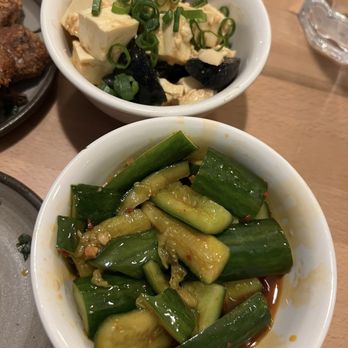 Minyoli - Century Egg & Tofu Salad, Cucumber Salad - Taiwanese Near Me - Chicago, Illinois