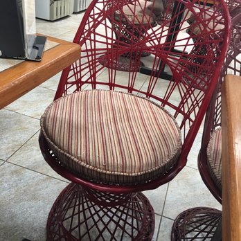 German Angel's Bakery - Nice woven chairs - Bakeries Near Me - Angeles City, PAM