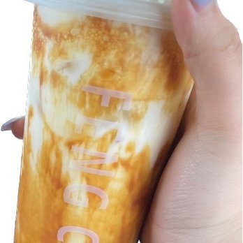 Feng Cha - Crème Brûlée dirty boba - Bubble Tea Near Me - Lewisville, Texas