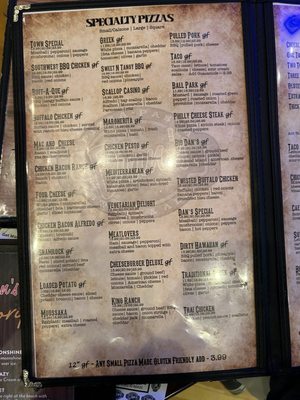 Menu photo 2 Dan's Place West Greenwich, RI