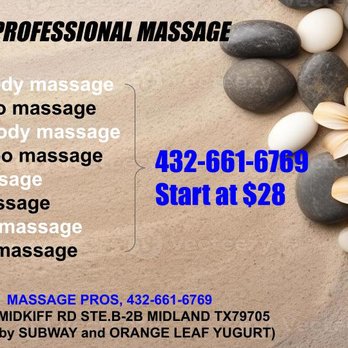 Massage Pros - Massage Therapy Near Me - Midland, Texas Massage Pros - Massage Therapy Near Me - Midland, Texas