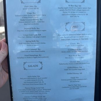 Anh Restaurant & Bar - Menu on 9/13/26 - Vietnamese Near Me - Richmond, California Anh Restaurant & Bar - Menu on 9/13/26 - Vietnamese Near Me - Richmond, California