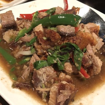 Saap Ver Authentic Thai Cuisine - Crispy pork with basil - Thai Near Me - San Francisco, California Saap Ver Authentic Thai Cuisine - Crispy pork with basil - Thai Near Me - San Francisco, California