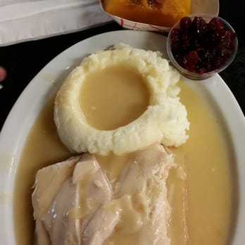 Magee's Kitchen - Open faced turkey sandwich with butternut squash &  cranberry sauce - Delis Near Me - Los Angeles, California