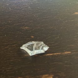 Kaiju Noodle House - A jagged piece of glass, 1 centimeter in size, within my shrimp wanton soup.