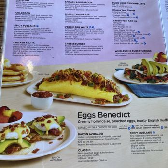 IHOP - Omelette menu - Breakfast & Brunch Near Me - Hayward, California