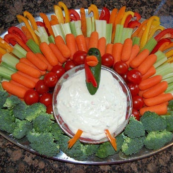 Farmer Jack's - a platter of veggies and dip - Food Delivery Services Near Me - Burlington, Ontario